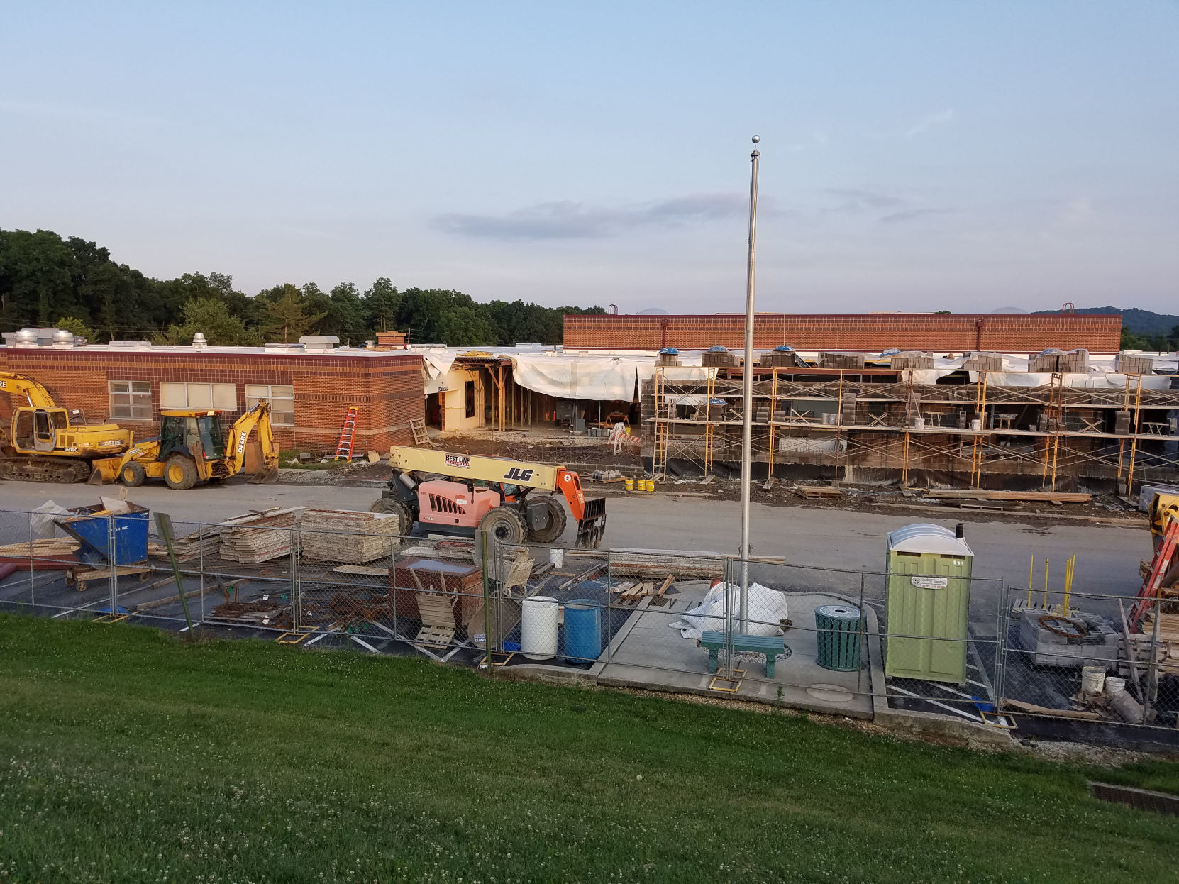 Bermudian Elementary School renovation on schedule